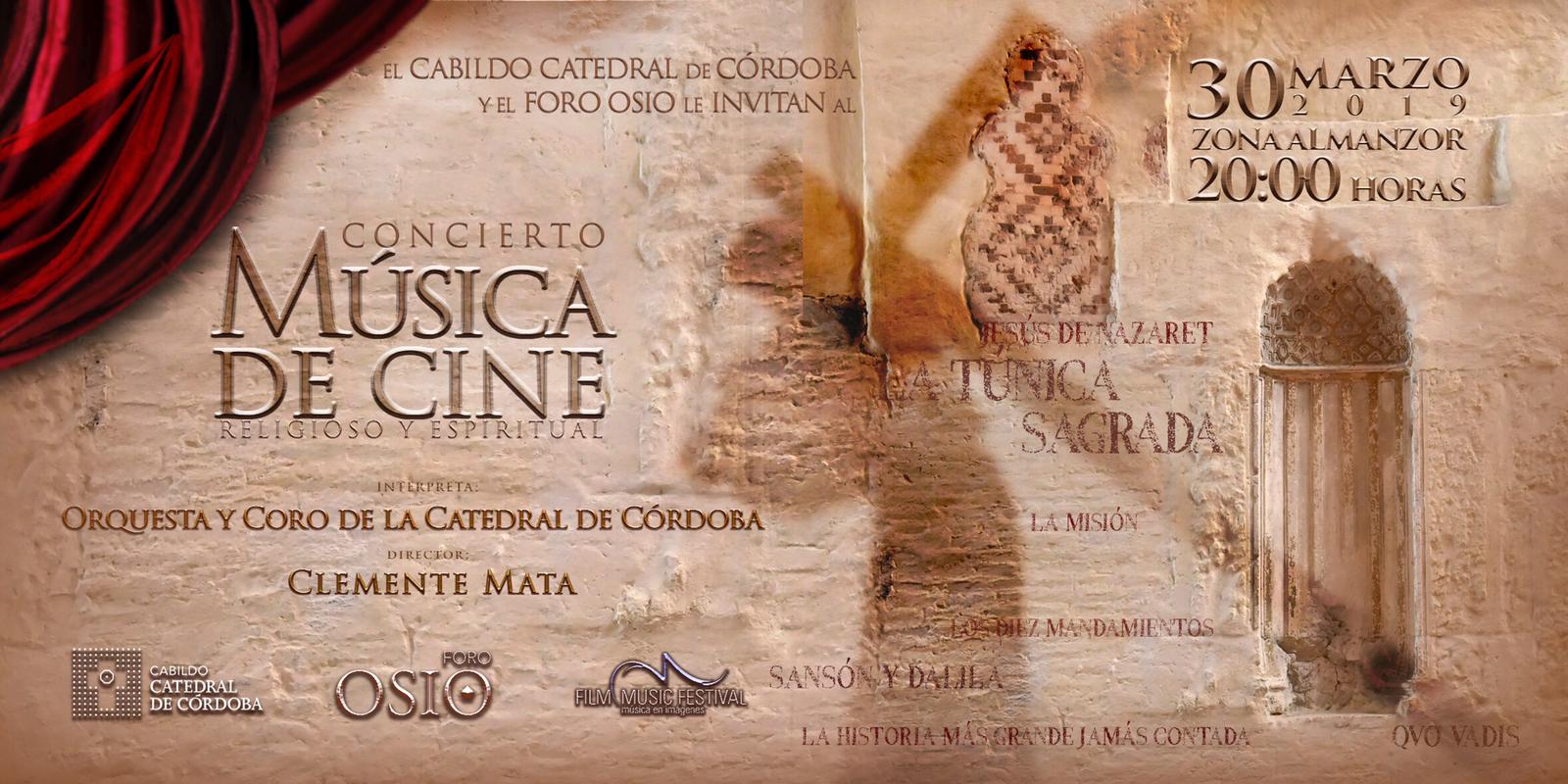 CONCIERTO MUSICA DE CINE RELIGIOSO Y ESPIRITUAL